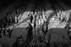 The Terra Cotta Warriors are the epitome of a (permanently) standing army.